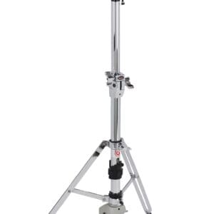 A drum stand on a white background.