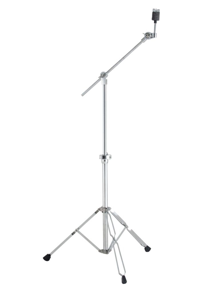 A drum stand on a white background.