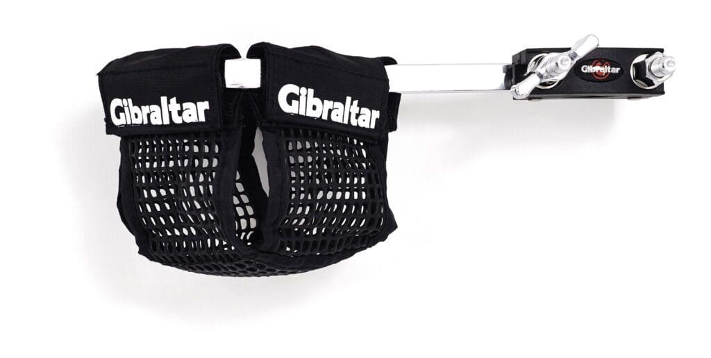 A black mesh hanger with the word clalar on it.