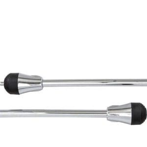 A pair of metal pointy objects