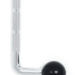 A black ball on a crome handle