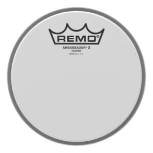 A remo drum head on a white background.