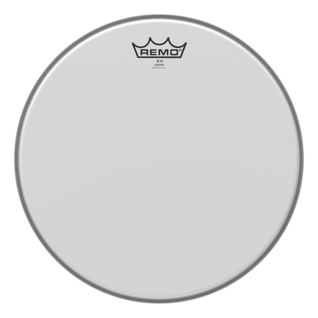 The remo drum head is shown on a white background.