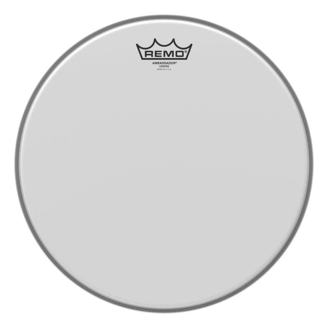 The remo drum head is shown on a white background.