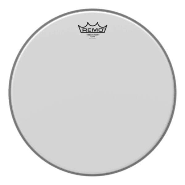 Remo drum head on a white background.