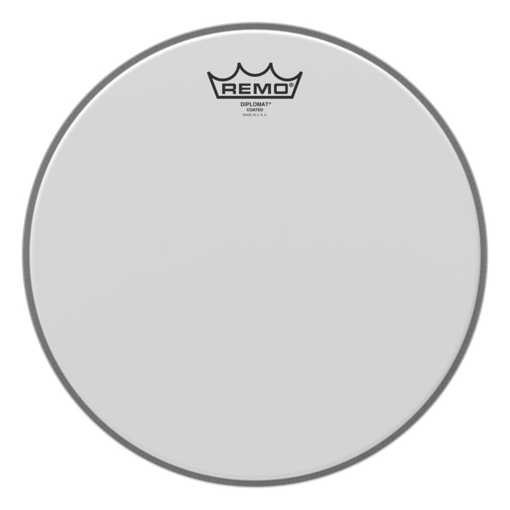 The remo drum head is shown on a white background.