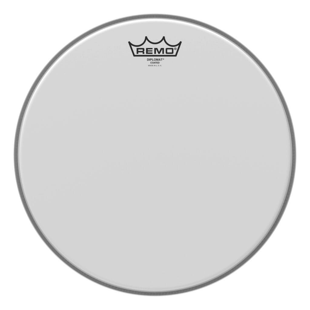 Remo drum head on a white background.