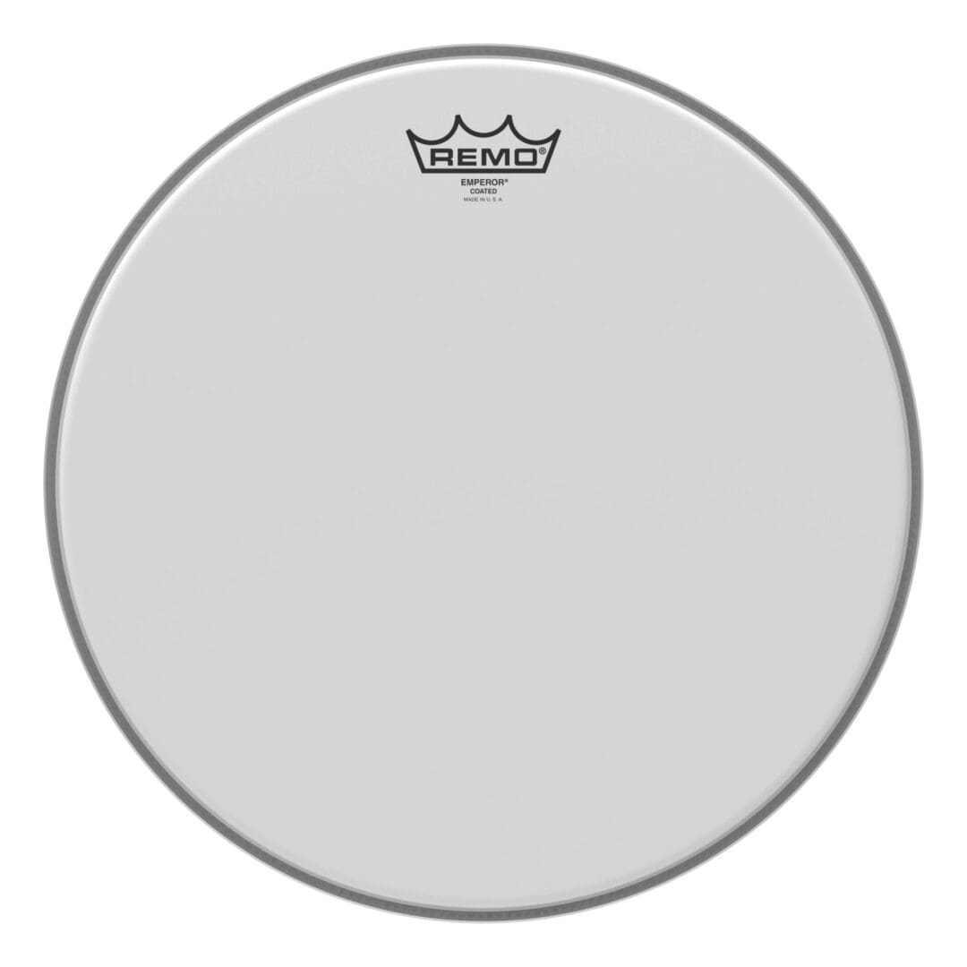 Remo drum head on a white background.