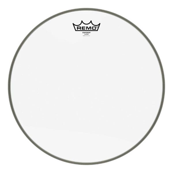 Remo clear drum head.