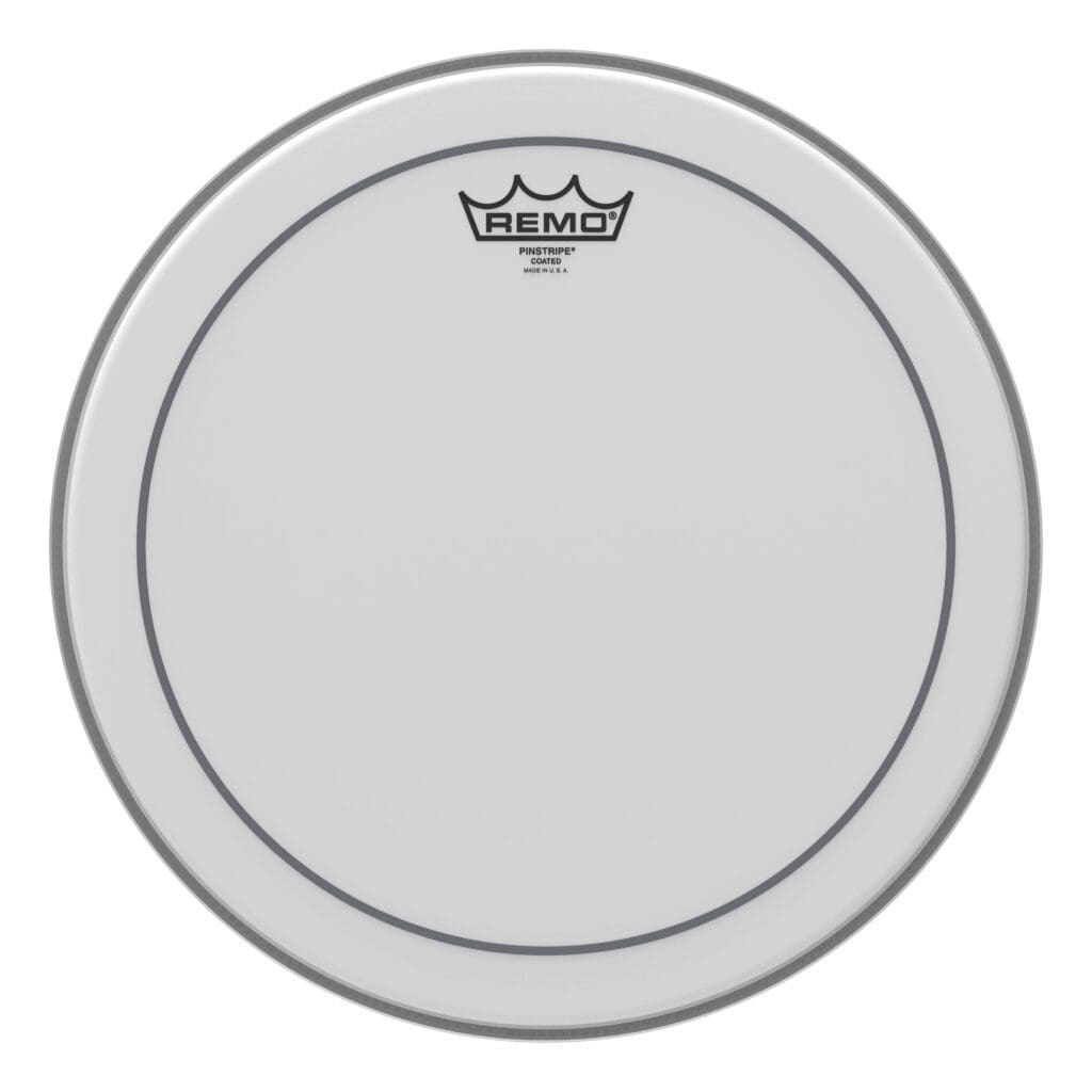 Remo drum head on a white background.