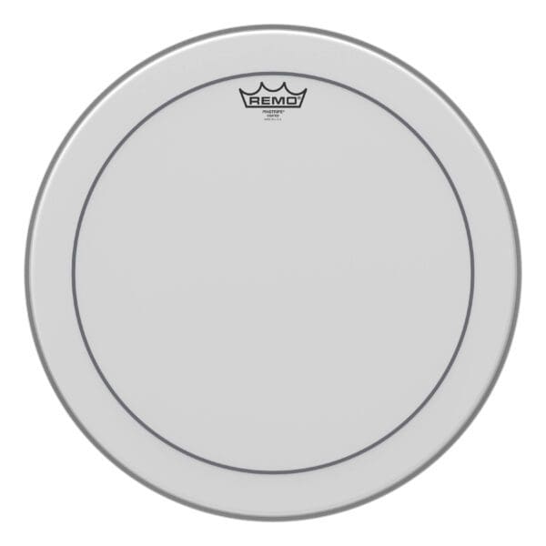 Remo drum head with a white background.