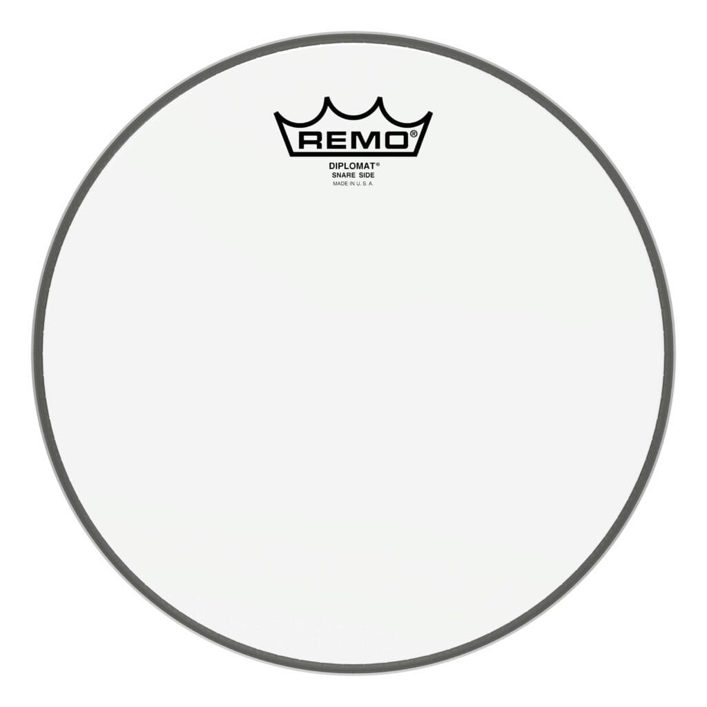 The remo drum head is shown on a white background.